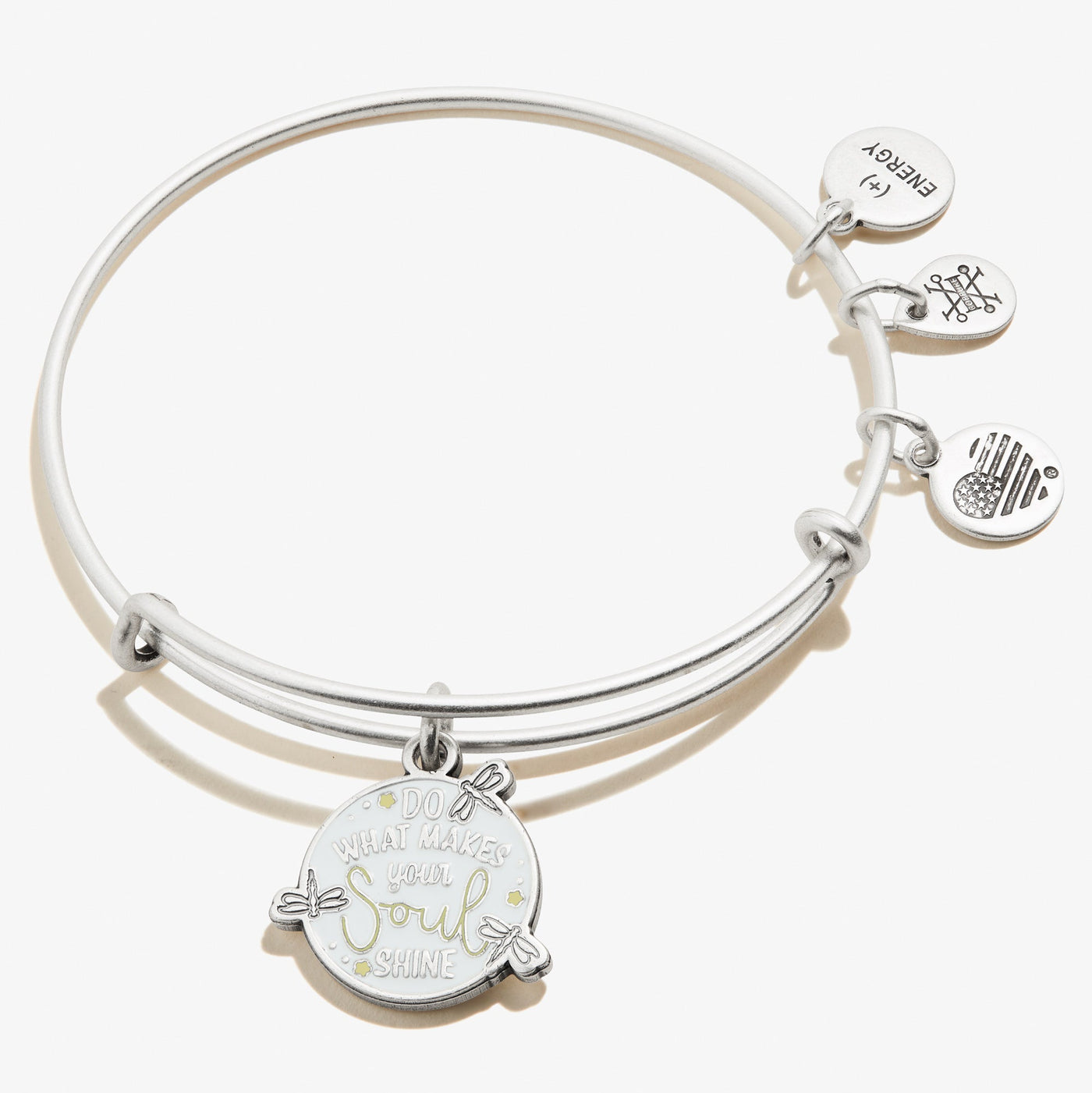 'Do What Makes Your Soul Shine' Charm Bangle