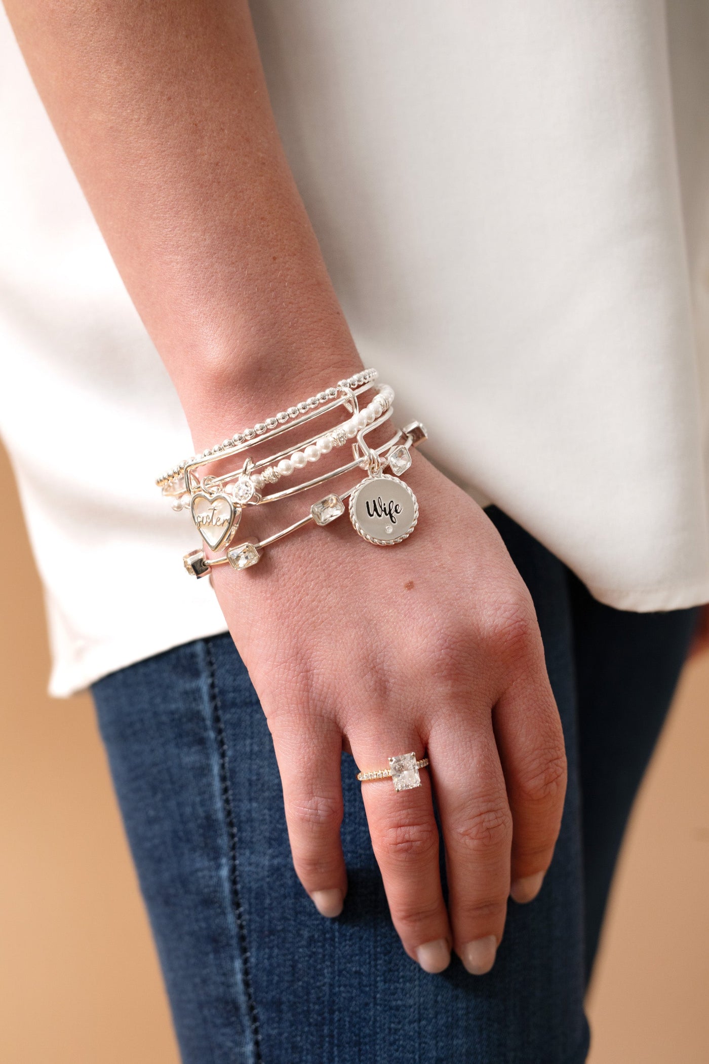 Wife Charm Bangle