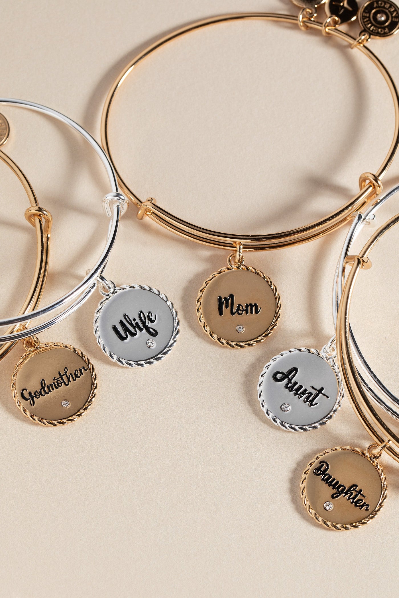 Mom Charm Bangle