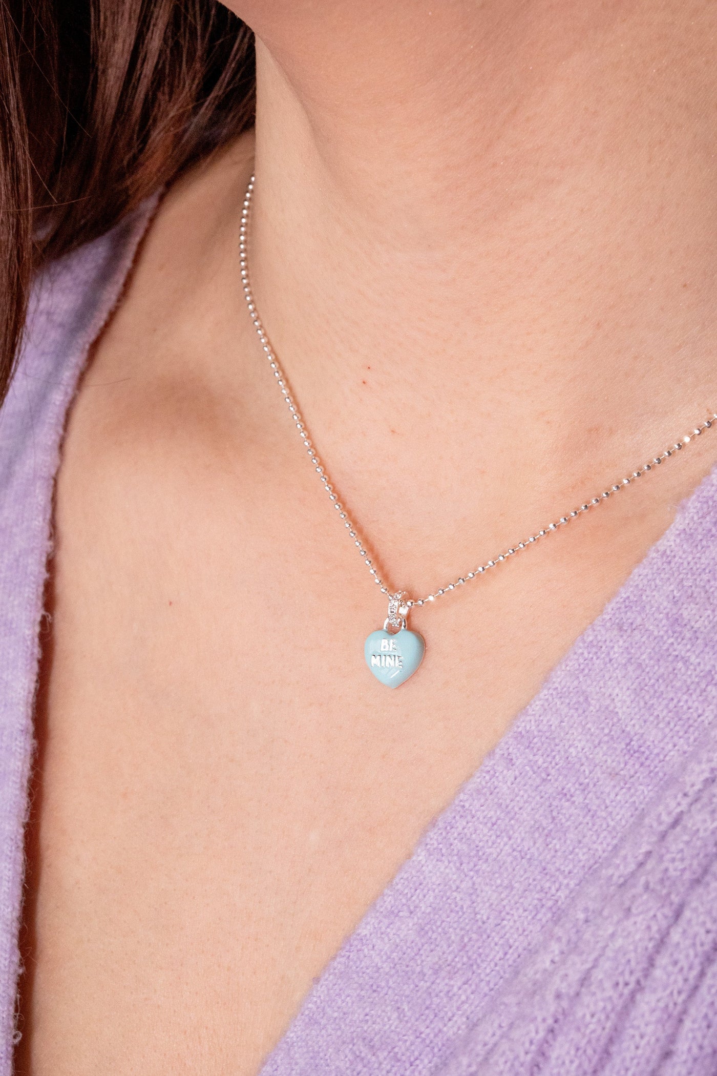 Sweethearts® “Be Mine” Charm Necklace