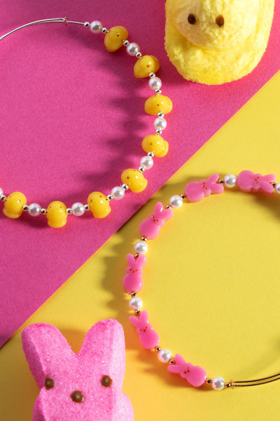 PEEPS® Bunny Beaded Bangle