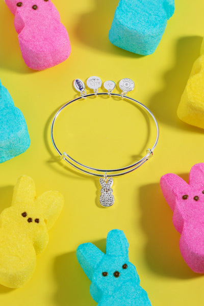 PEEPS® Crystal Bunny Bangle