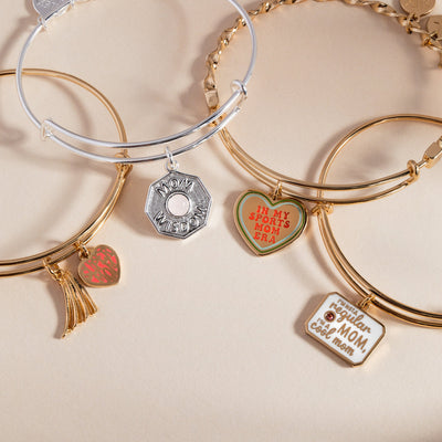 “Super Mom” Duo-Charm Bangle