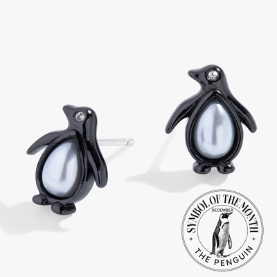 Penguin Stud Earrings