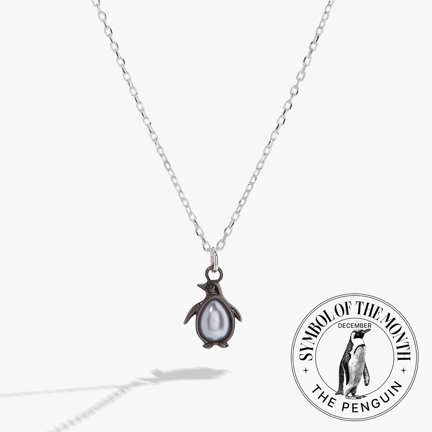 Penguin Pendant Necklace