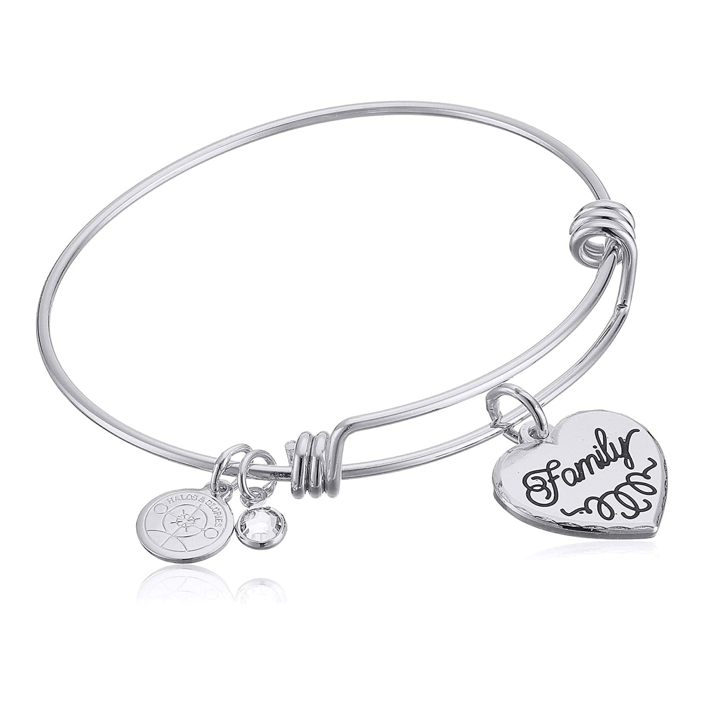 'Family' Charm Bangle, Halos & Glories