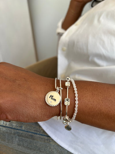 Mom Charm Bangle