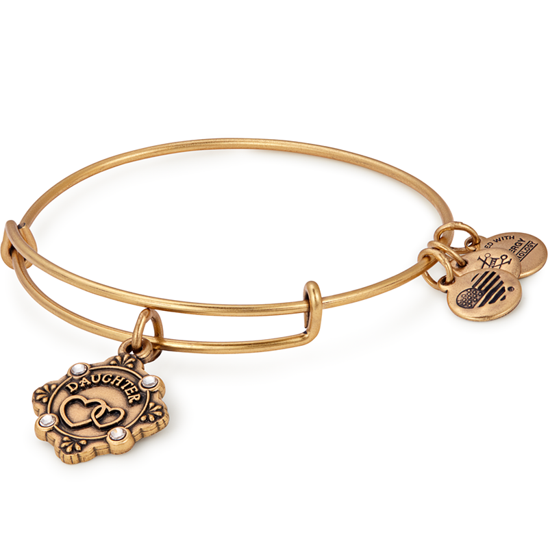 'Daughter' Charm Bangle