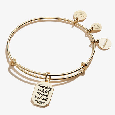 Friend, 'United by Soul, Let the Good Times Roll' Charm Bangle