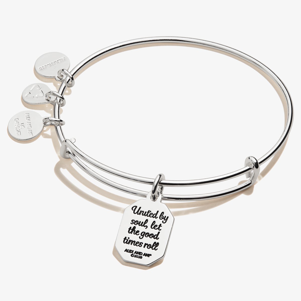 Friend, 'United by Soul, Let the Good Times Roll' Charm Bangle