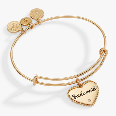 Bridesmaid Heart Bangle