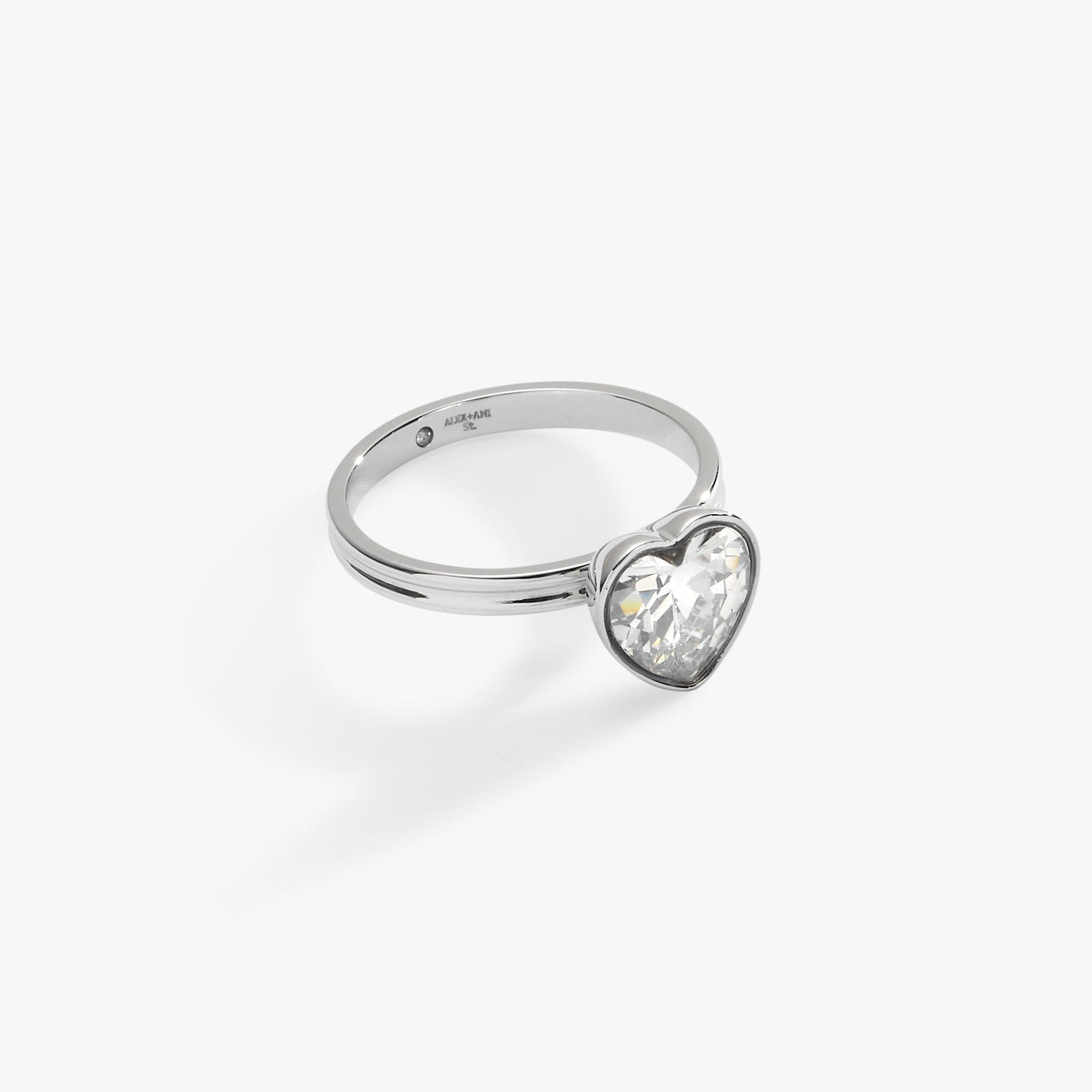 Crystal Heart Ring