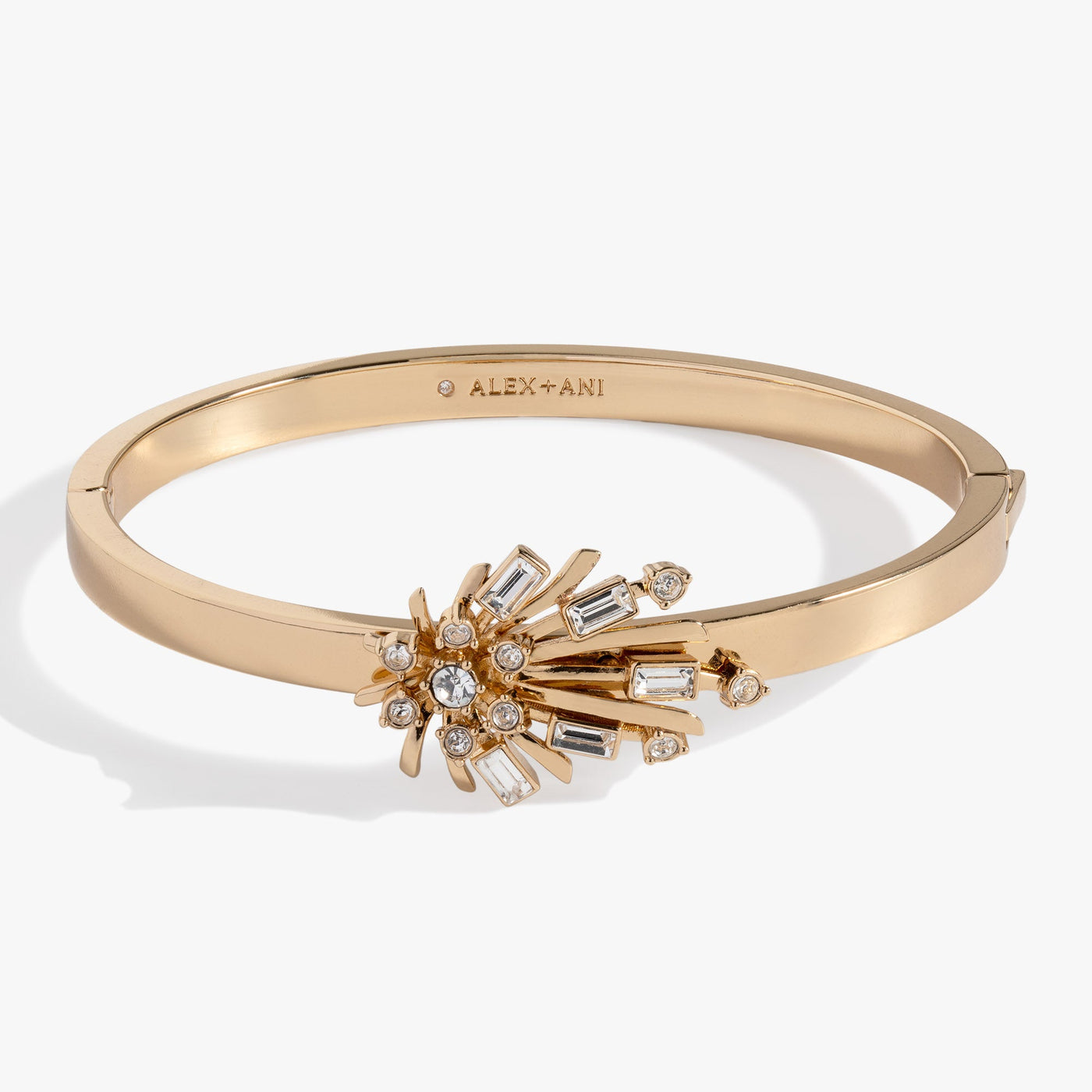 Festive Sparkle Hinge Bangle