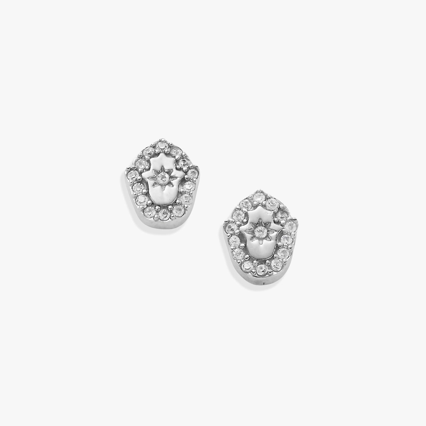 Hamsa Mini Stud Earrings