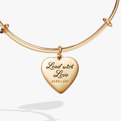 Heartburst Charm Bangle