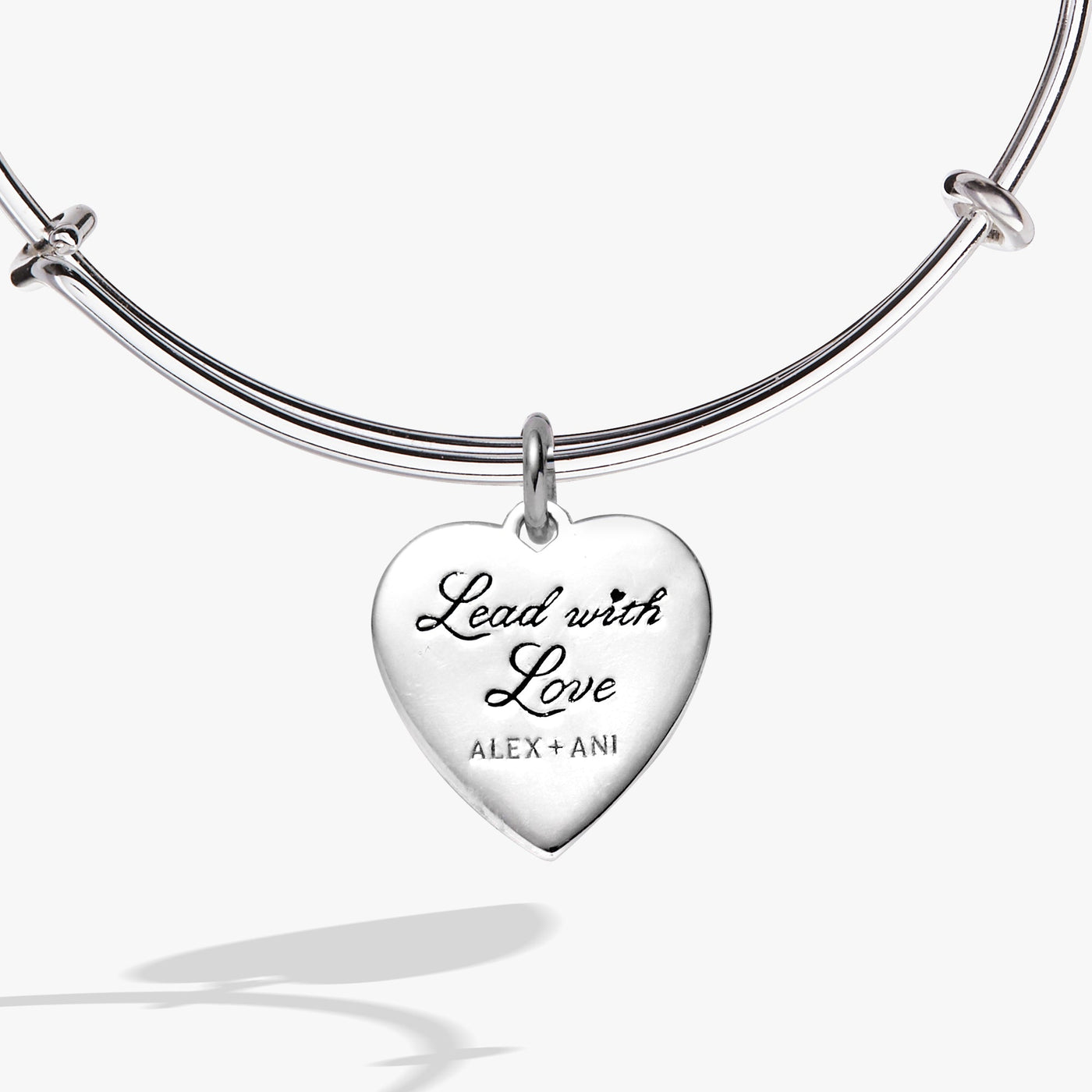 Heartburst Charm Bangle