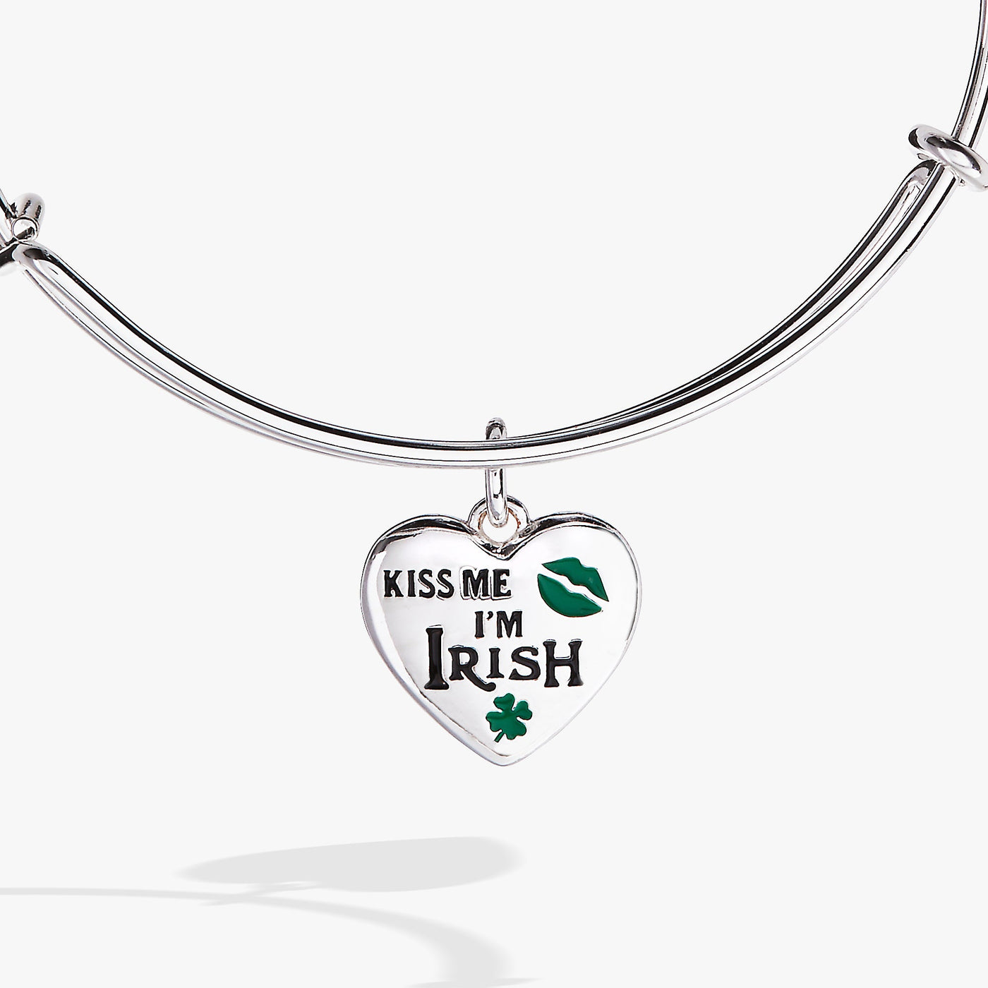 “Kiss Me I’m Irish” Charm Bangle