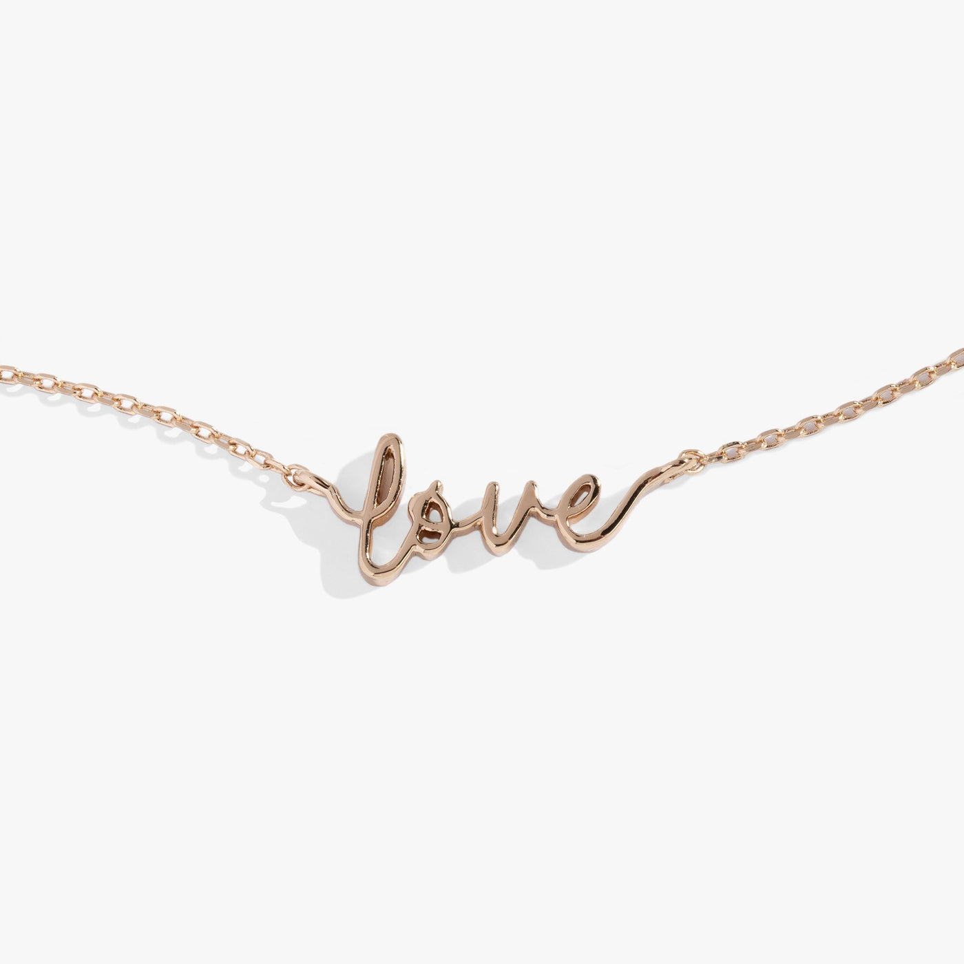 Love Script Chain Bracelet