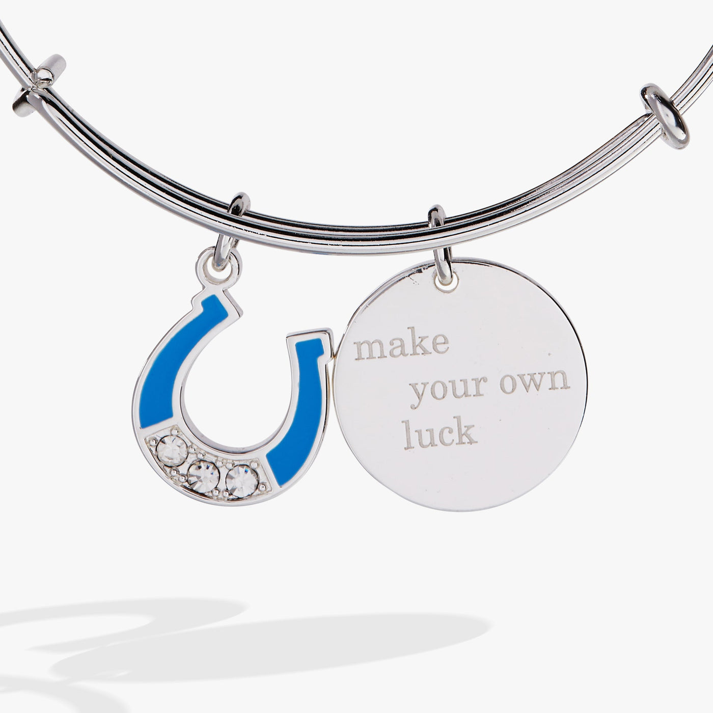 “Make Your Own Luck” Duo Charm Bangle