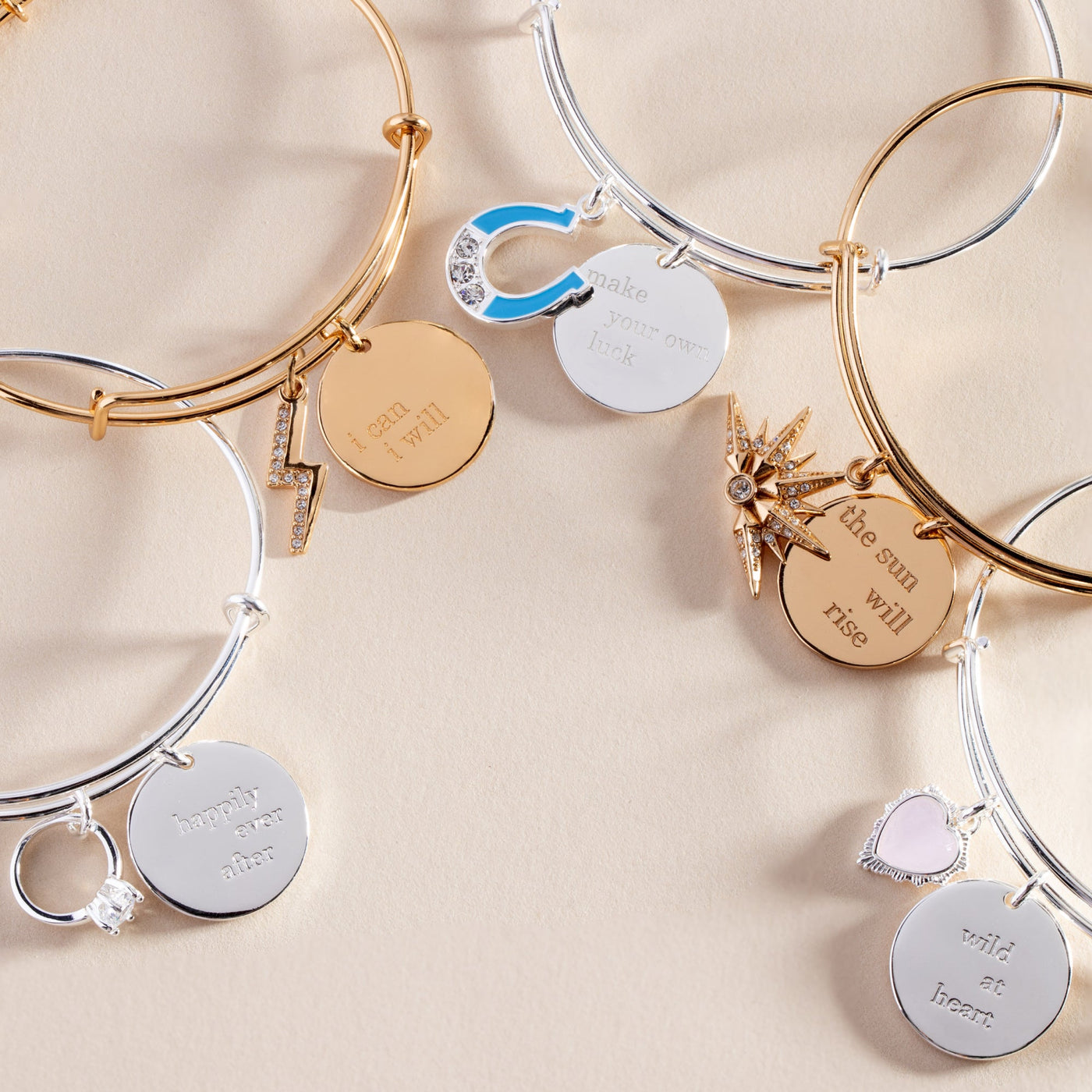 “Happily Ever After” Duo Charm Bangle