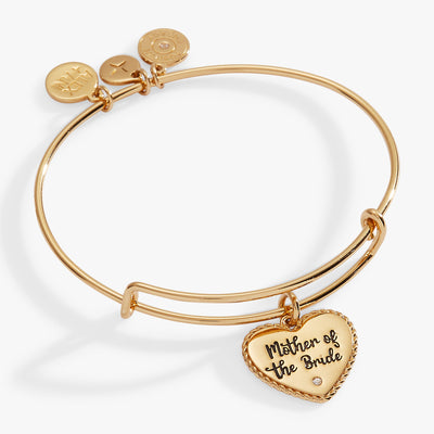 Mother of the Bride Heart Bangle