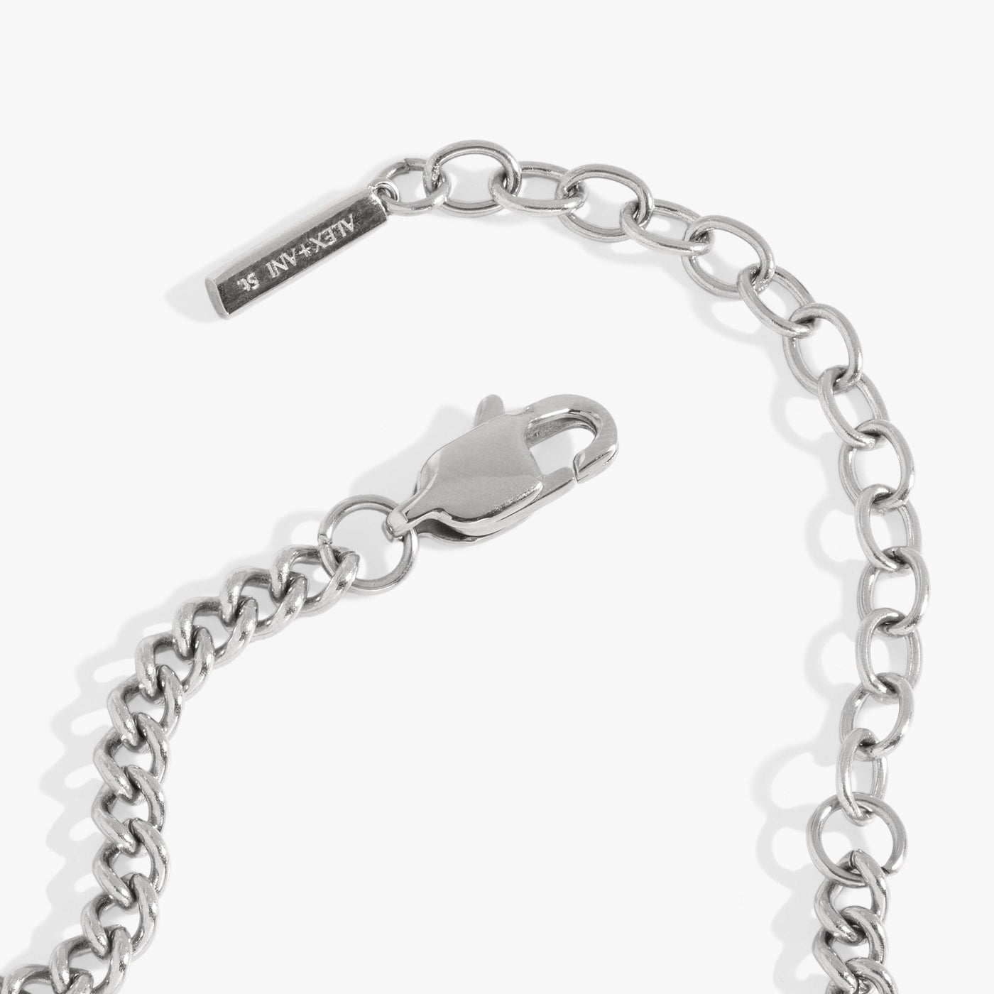 Oui & Non Reversible Heart Inline Bracelet