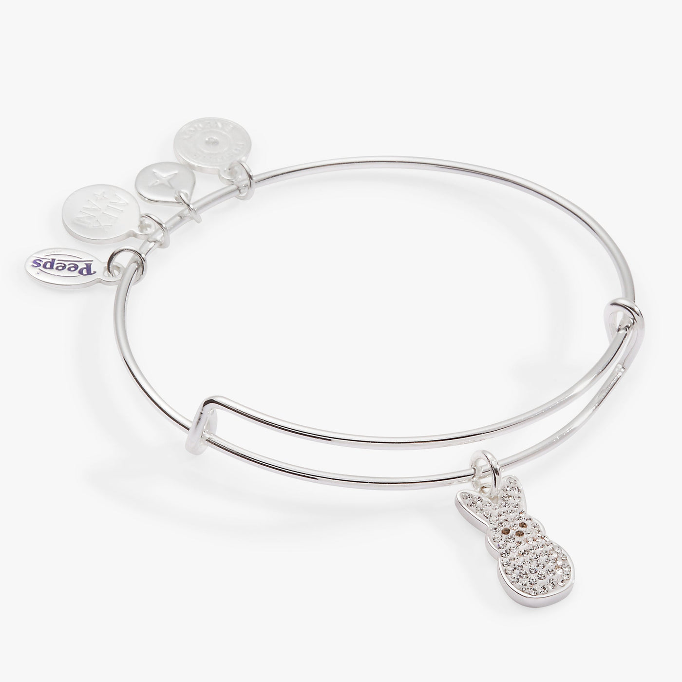 PEEPS® Crystal Bunny Bangle