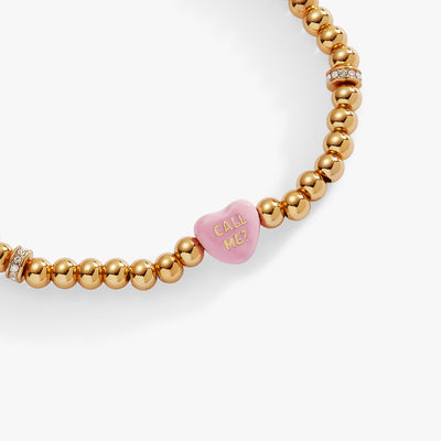 Sweethearts® “I Luv You” Stretch Bracelet