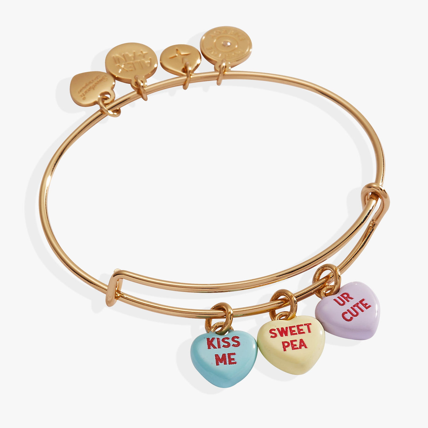 Sweethearts® Multi-Heart Charm Bangle