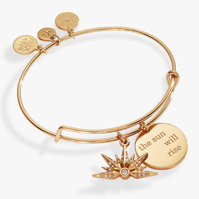 “The Sun Will Rise” Duo Charm Bangle