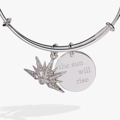 “The Sun Will Rise” Duo Charm Bangle