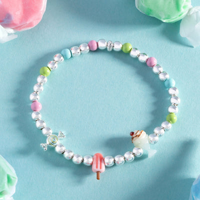 Sweet Treats Love Language Stretch Bracelet